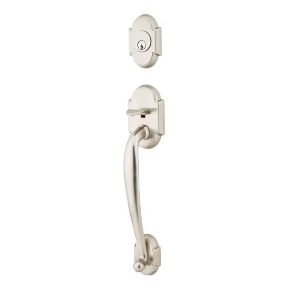 Satin Nickel Handleset, 4302STUUS15RH, EMTEK, Mfr# 4302STUUS15RH